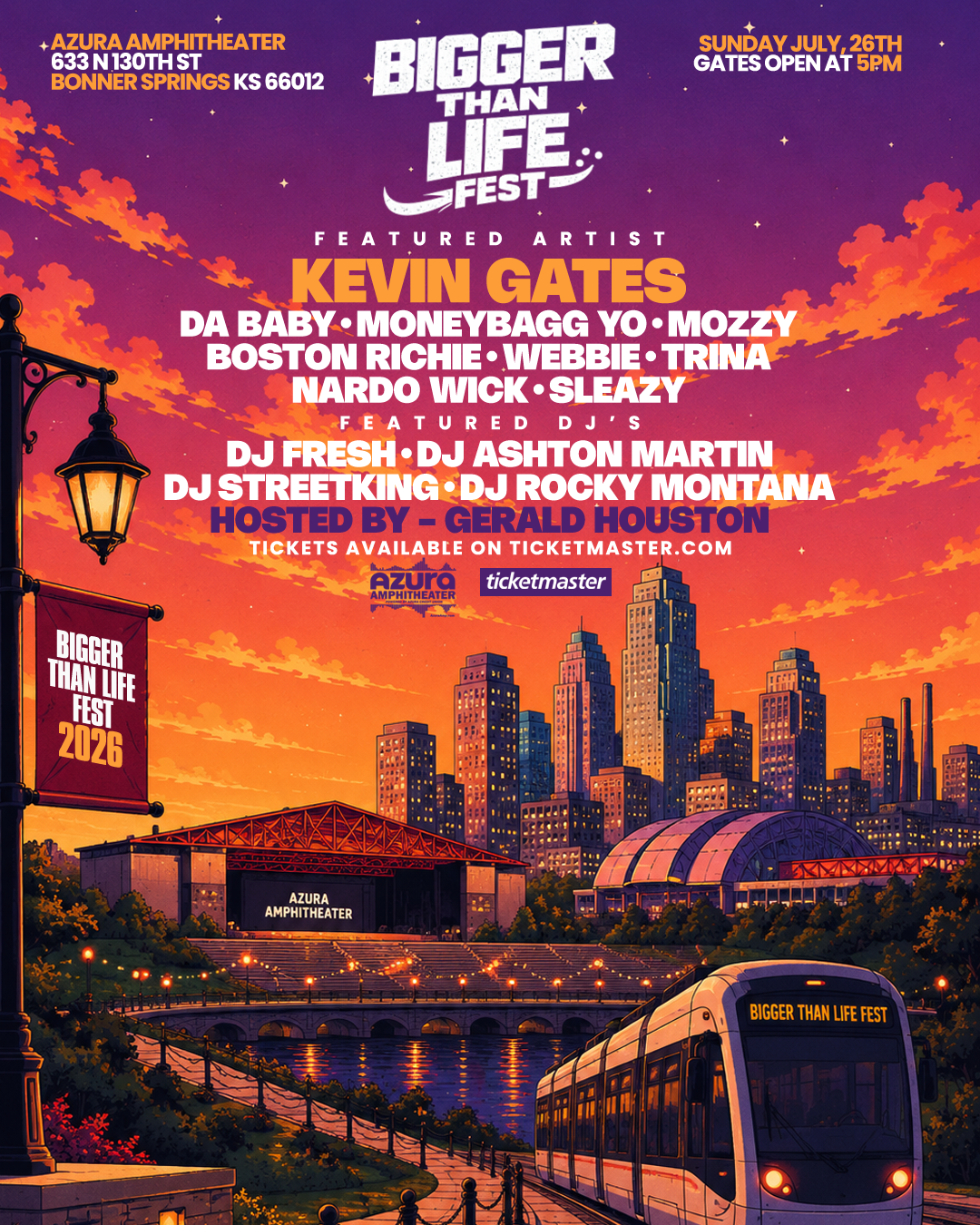 Bigger Than Life Fest 2026 Flyer